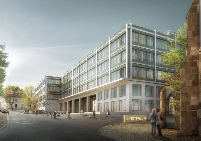 Nuova costruzione Klinikum 2, Basilea